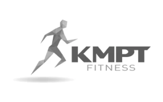 KMPT fitness logo graphic design