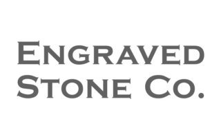 Engraved stone co logo graphic design