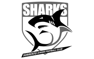 Mornington Peninsula Sorrento Football club tourism logo graphic design